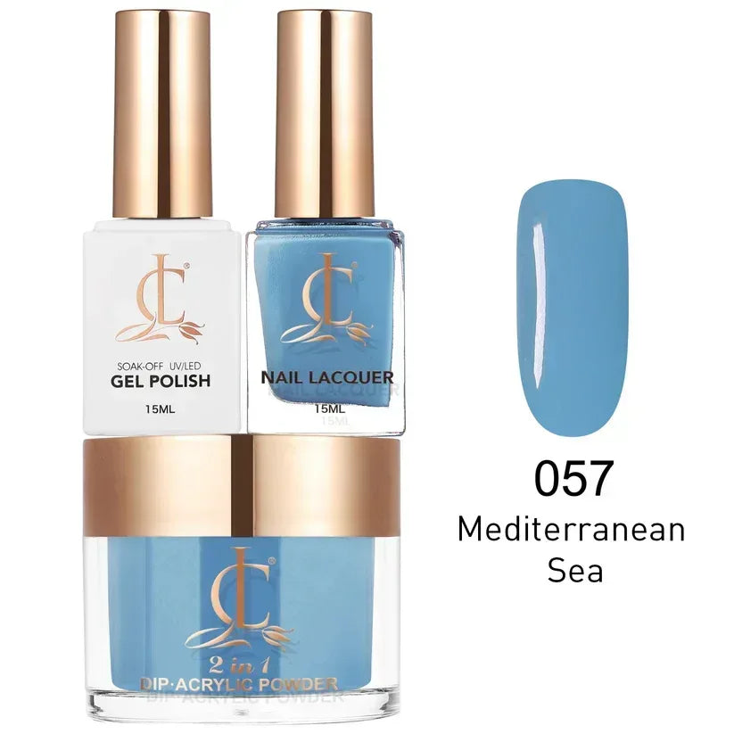 Cllam Matching 3in1 - CL057 MEDITERRANEAN SEA - TTT Nails Supply