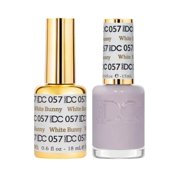DC Duo Matching Color - #057 White Bunny - TTT Nails Supply