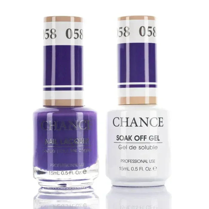 Cre8tion CHANCE Matching Duo Gel Polish 0.5oz - #058 - TTT Nails Supply