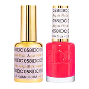 DC Duo Matching Color - #058 Aqua Pink - TTT Nails Supply