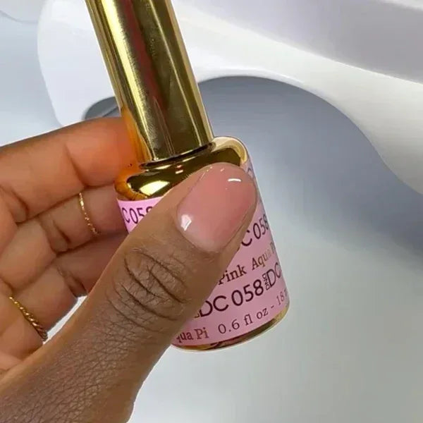 DC Duo Matching Color - #058 Aqua Pink - TTT Nails Supply