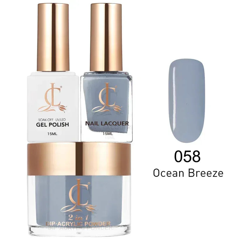 Cllam Matching 3in1 - CL058 OCEAN BREEZE - TTT Nails Supply