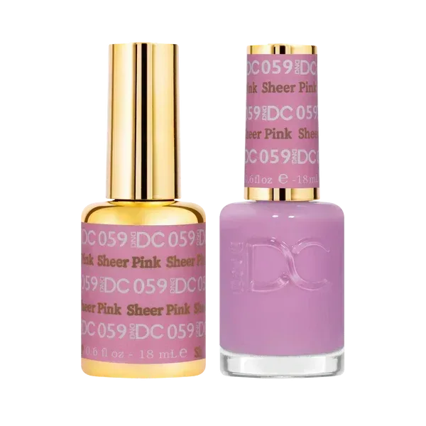 DC Duo Matching Color - #059 Sheer Pink - TTT Nails Supply