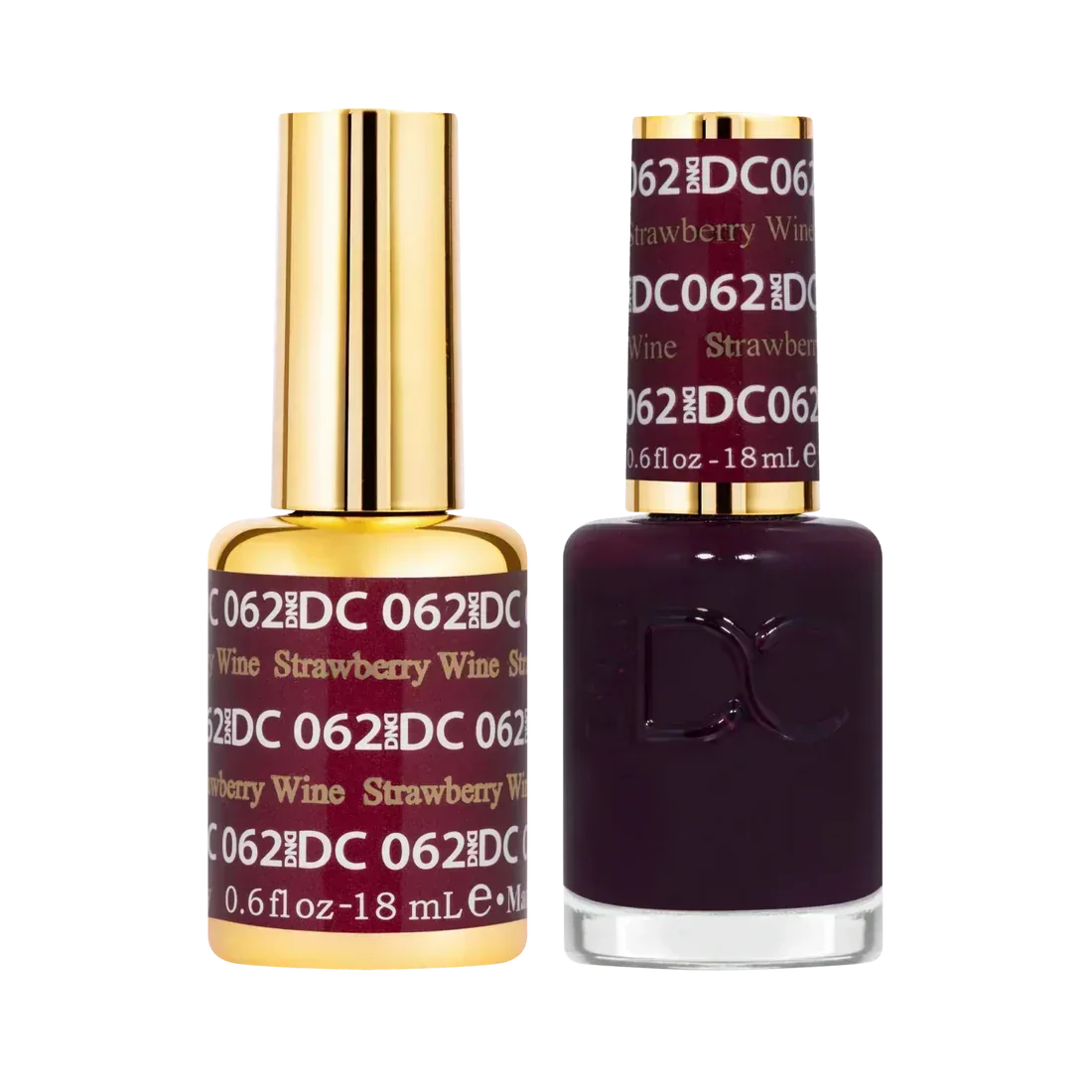 DC Duo Matching Color - #062 Strawberry Wine - TTT Nails Supply