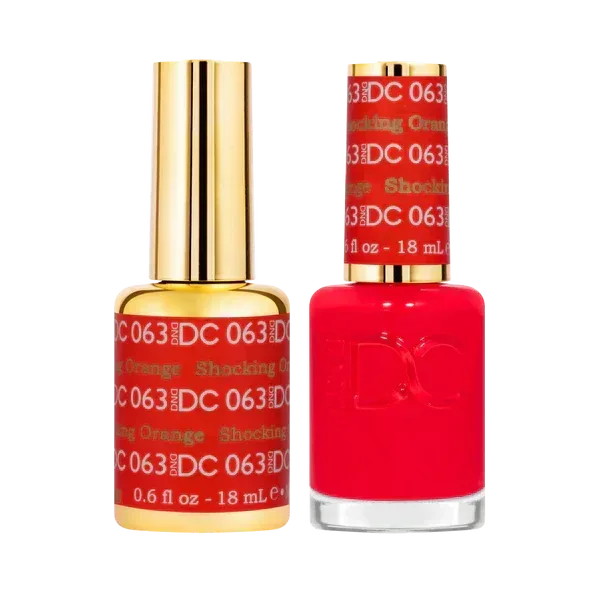 DC Duo Matching Color - #063 Shocking Orange - TTT Nails Supply