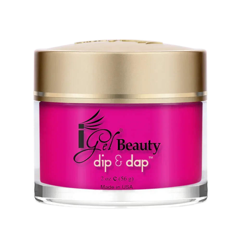 iGel Dip & Dap 2in1 Powder 2oz - #064 Bright Orchid - TTT Nails Supply