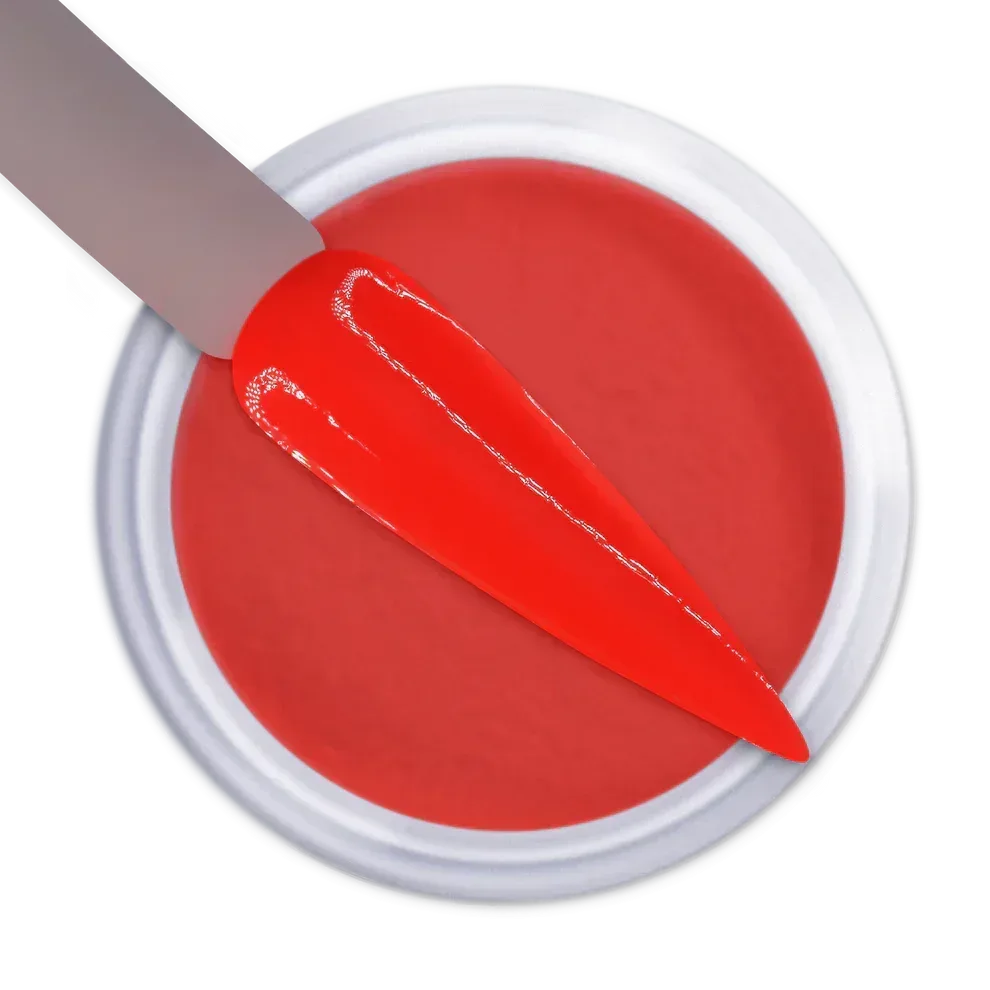 iGel Dip & Dap 2in1 Powder 2oz - #065 Fired Up Red - TTT Nails Supply