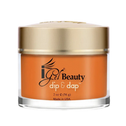 iGel Dip & Dap 2in1 Powder 2oz - #066 Blazzing Orange - TTT Nails Supply