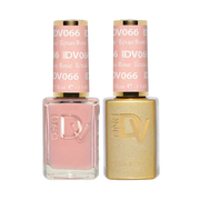 DND DIVA Duo Matching Color - #066 Texas Rose - TTT Nails Supply