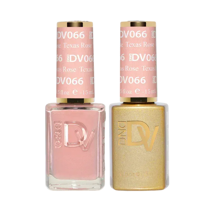 DND DIVA Duo Matching Color - #066 Texas Rose - TTT Nails Supply