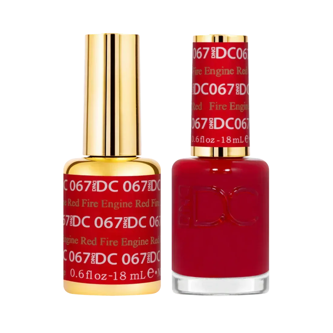DC Duo Matching Color - #067 Fire Engine Red - TTT Nails Supply
