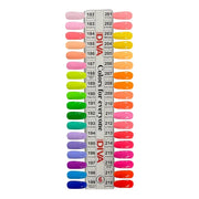 DIVA Duo Gel Polish Swatch #06 (sample tip only) - TTT Nails Supply