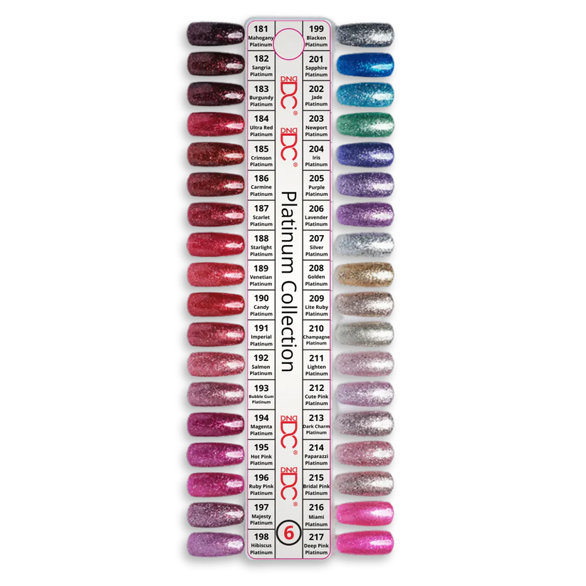 DC Gel Polish Swatch #06 Platinum Collection