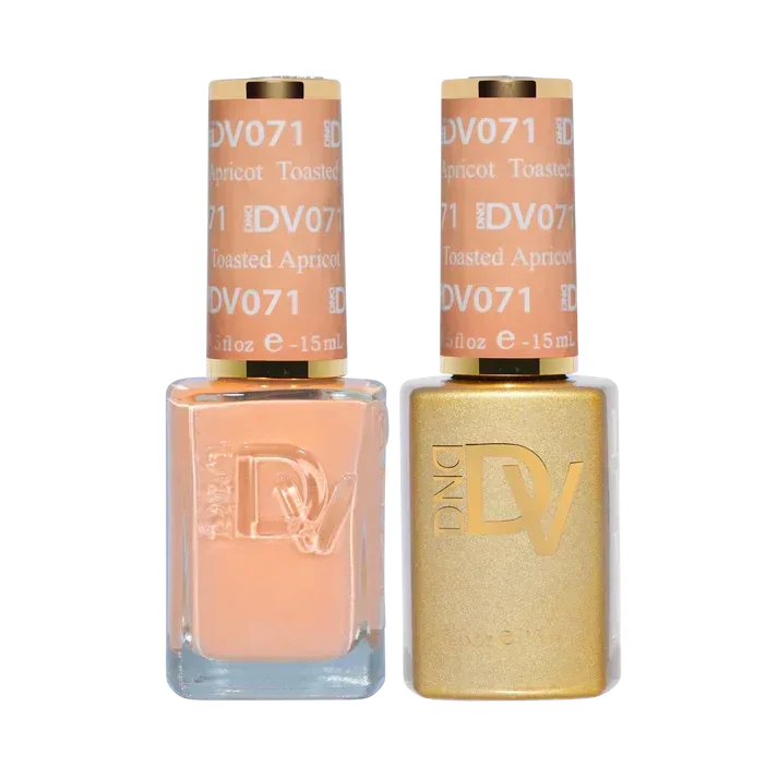 DND DIVA Duo Matching Color - #071 Toasted Apricot - TTT Nails Supply