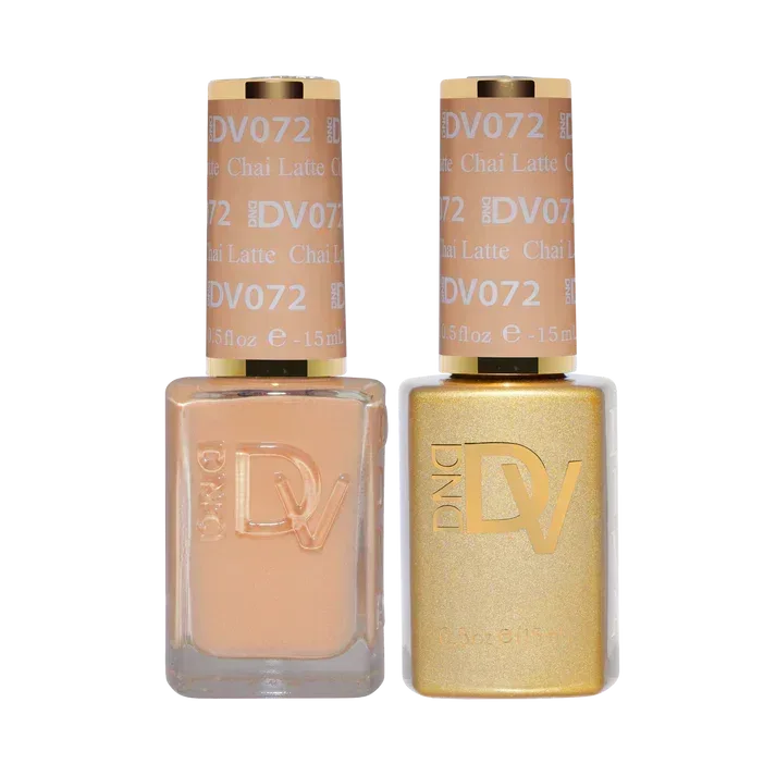 DND DIVA Duo Matching Color - #072 Chai Latte - TTT Nails Supply
