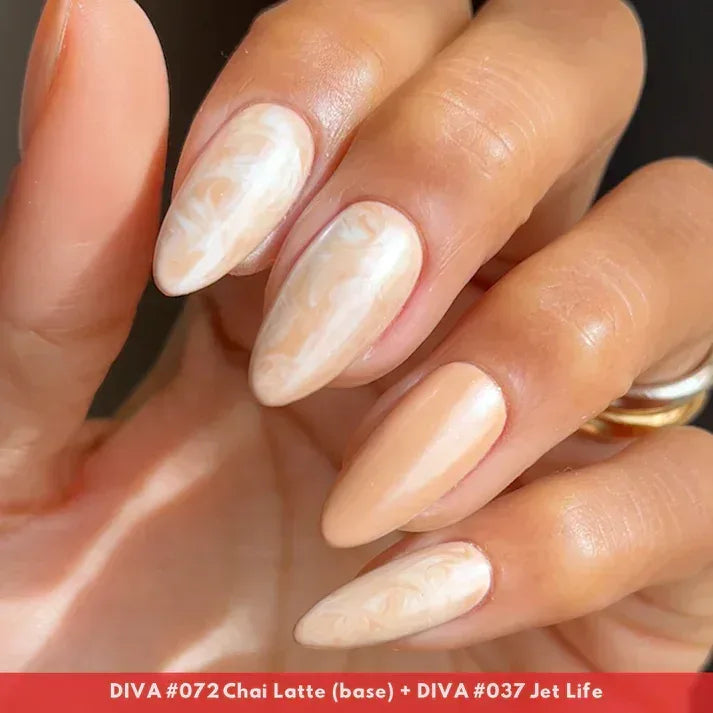 DND DIVA Duo Matching Color - #072 Chai Latte - TTT Nails Supply
