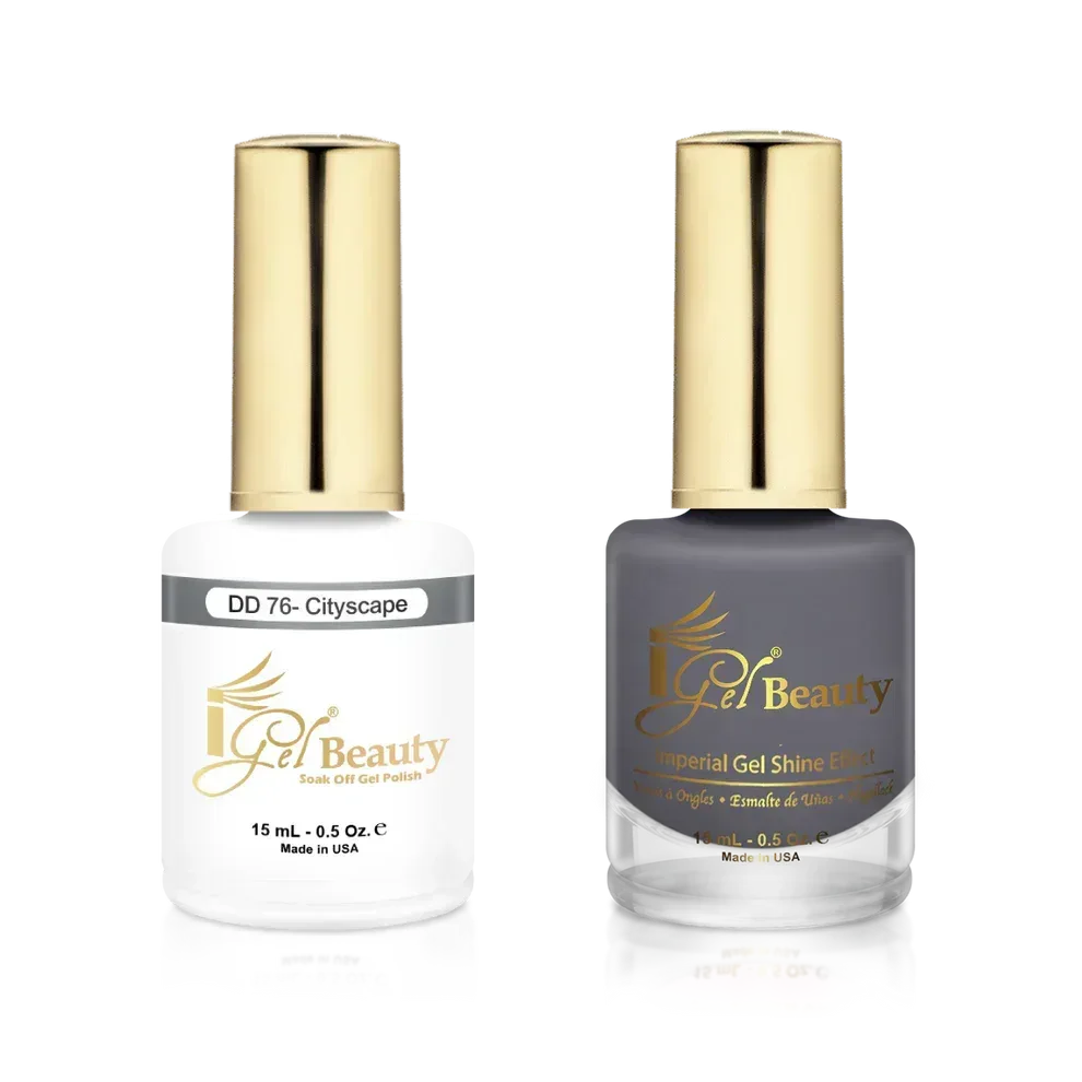 iGel Matching Duo Gel Polish 0.5oz - #076 Cityscape - TTT Nails Supply