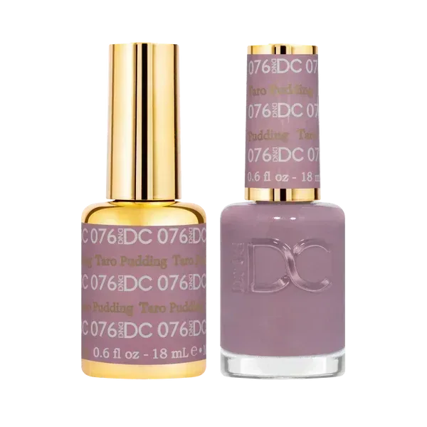 DC Duo Matching Color - #076 Taro Pudding - TTT Nails Supply