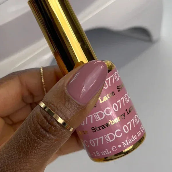 DC Duo Matching Color - #077 Strawberry Latte - TTT Nails Supply