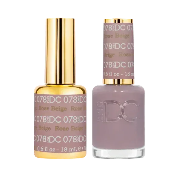 DC Duo Matching Color - #078 Rose Beige - TTT Nails Supply