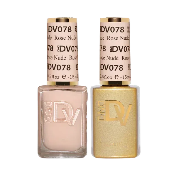 DND DIVA Duo Matching Color - #078 Rose Nude - TTT Nails Supply