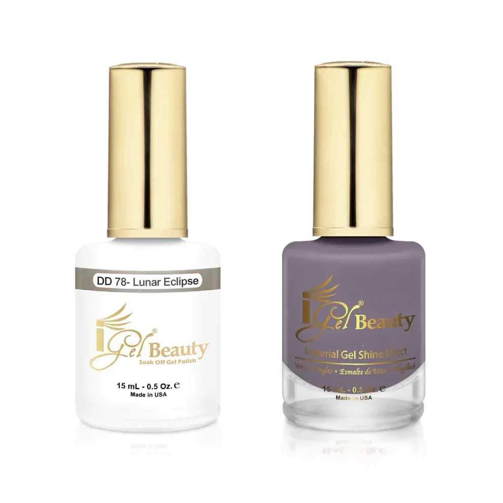 iGel Matching Duo Gel Polish 0.5oz - #078 Lunar Eclipse - TTT Nails Supply