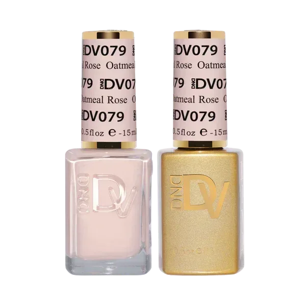 DND DIVA Duo Matching Color - #079 Oatmeal Rose - TTT Nails Supply