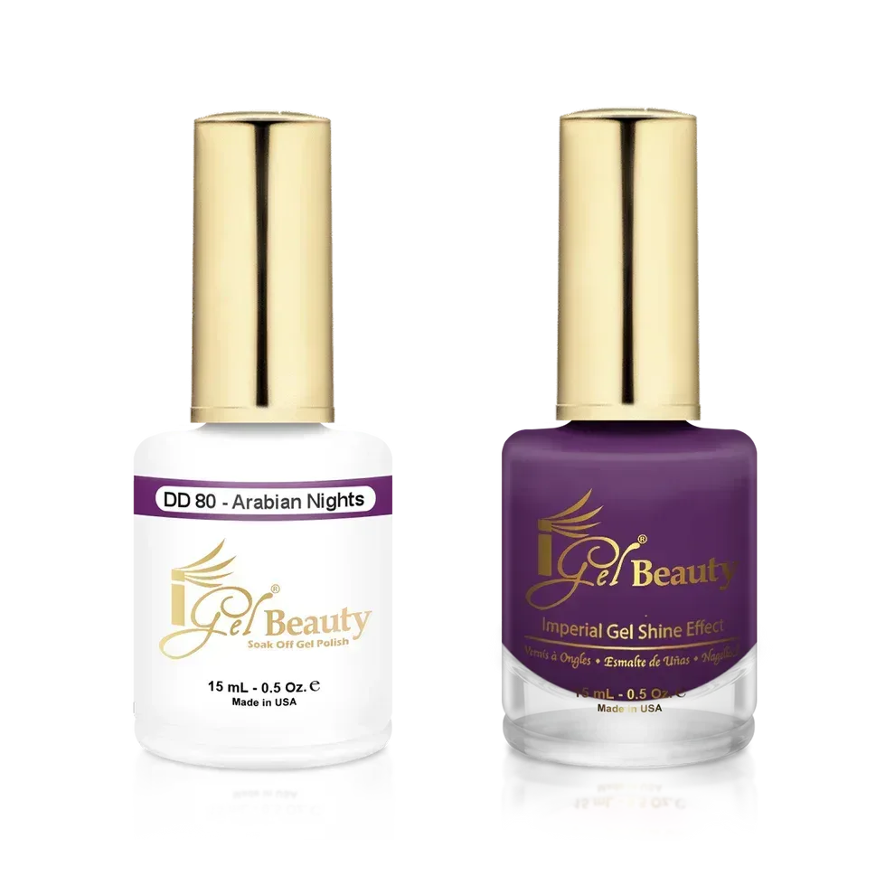 iGel Matching Duo Gel Polish 0.5oz - #080 Arabian Nights - TTT Nails Supply
