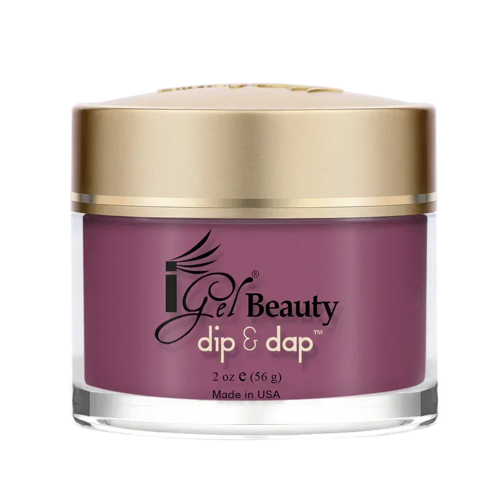 iGel Dip & Dap 2in1 Powder 2oz - #082 Fine Wine - TTT Nails Supply