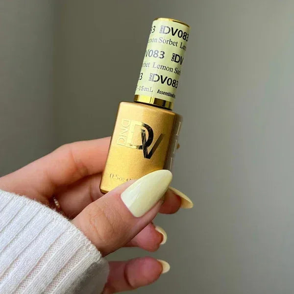DND DIVA Duo Matching Color - #083 Lemon Sorbet - TTT Nails Supply