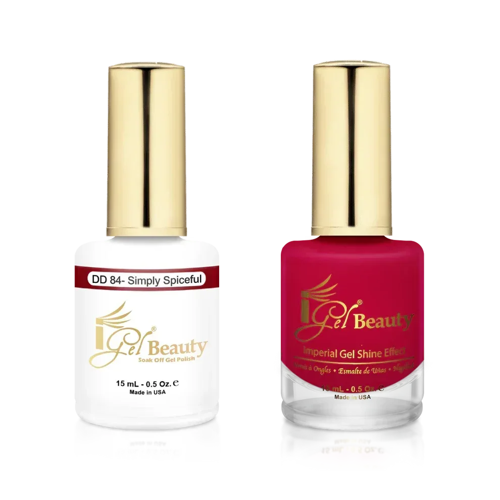 iGel Matching Duo Gel Polish 0.5oz - #084 Simply Spiceful - TTT Nails Supply