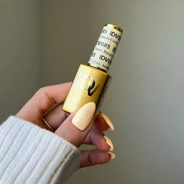 DND DIVA Duo Matching Color - #085 Banana Cream - TTT Nails Supply