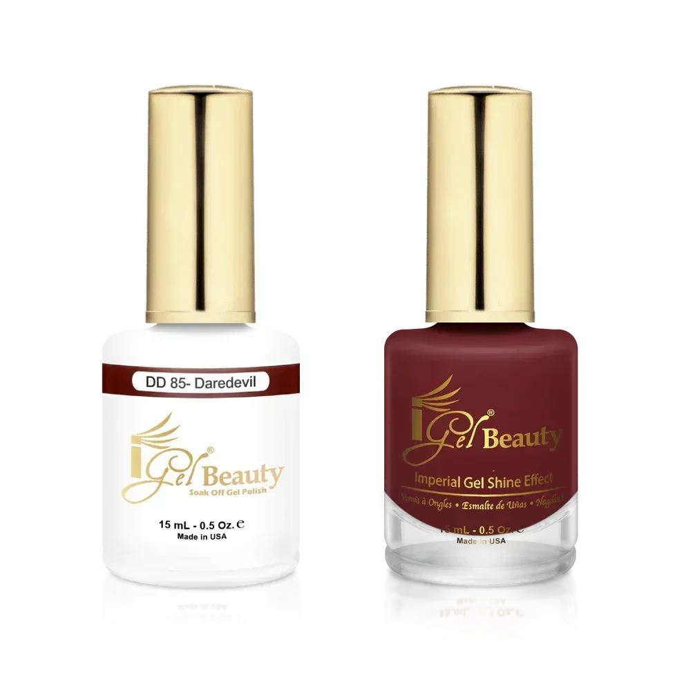 iGel Matching Duo Gel Polish 0.5oz - #085 Daredevil - TTT Nails Supply