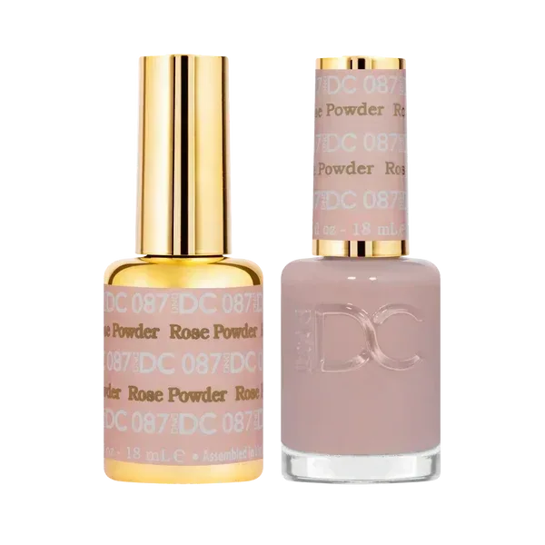 DC Duo Matching Color - #087 Rose Powder - TTT Nails Supply