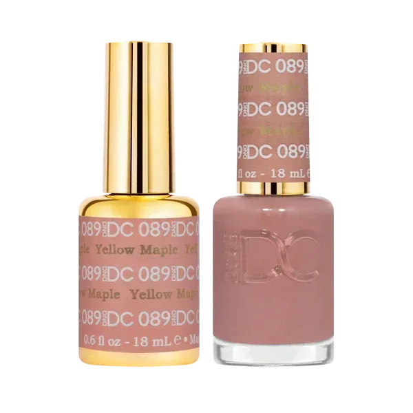 DC Duo Matching Color - #089 Yellow Maple - TTT Nails Supply
