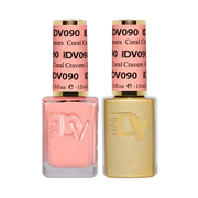 DND DIVA Duo Matching Color - #090 Coral Cravers - TTT Nails Supply