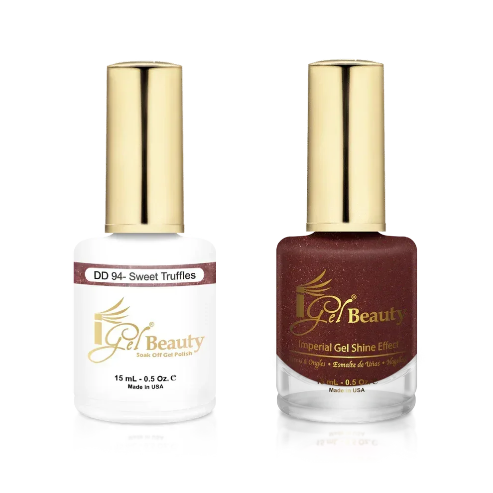 iGel Matching Duo Gel Polish 0.5oz - #094 Sweet Truffles - TTT Nails Supply