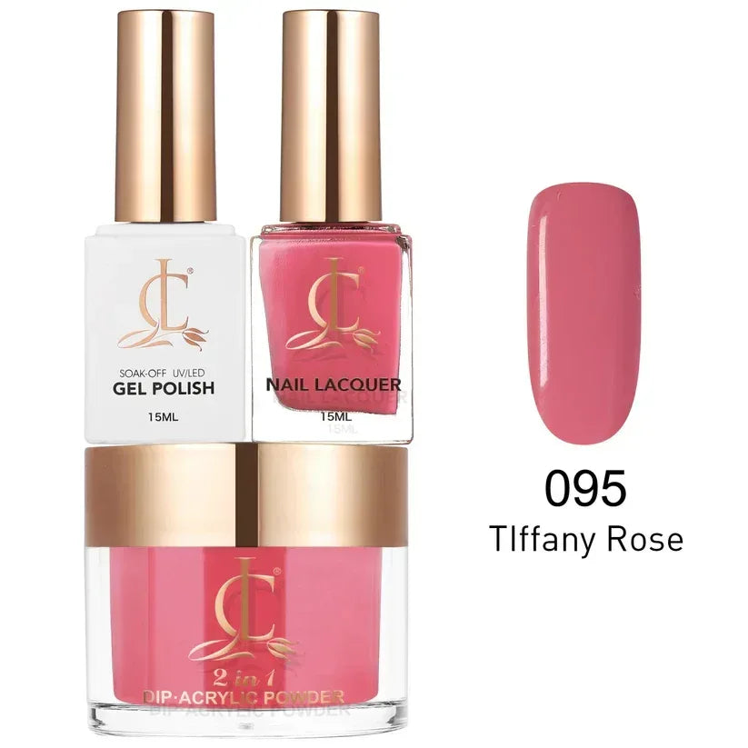 Cllam Matching 3in1 - CL095 TIFFANY ROSE - TTT Nails Supply