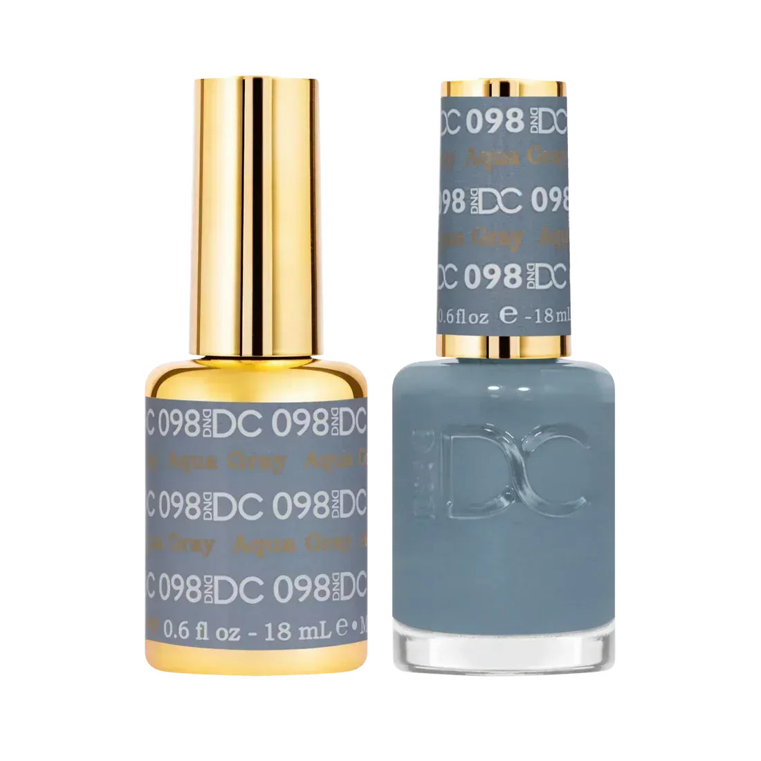 DC Duo Matching Color - #098 Aqua Gray - TTT Nails Supply