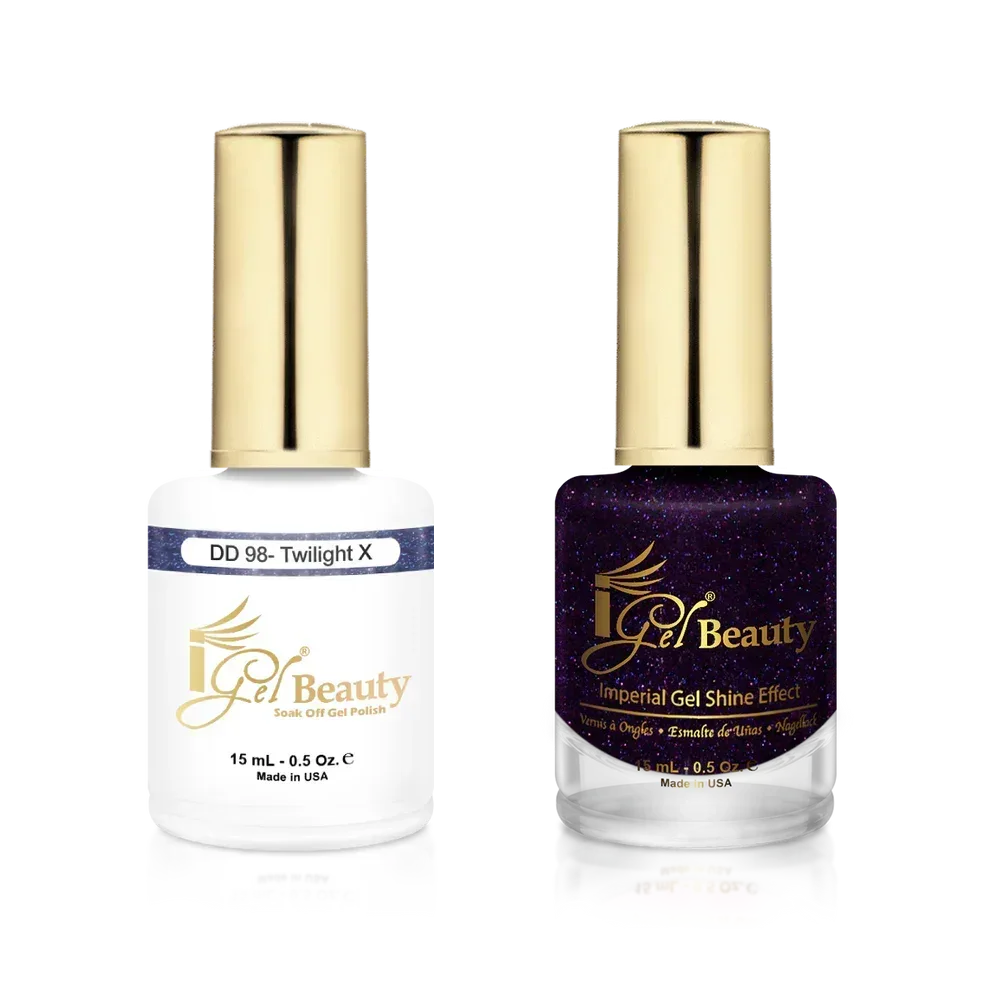 iGel Matching Duo Gel Polish 0.5oz - #098 Twilight X - TTT Nails Supply