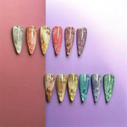 J&J PRICE LESS - Crystal Cat Eye Collection Gel 0.5oz (12 Colors, #01 to #12) + gift sample - TTT Nails Supply