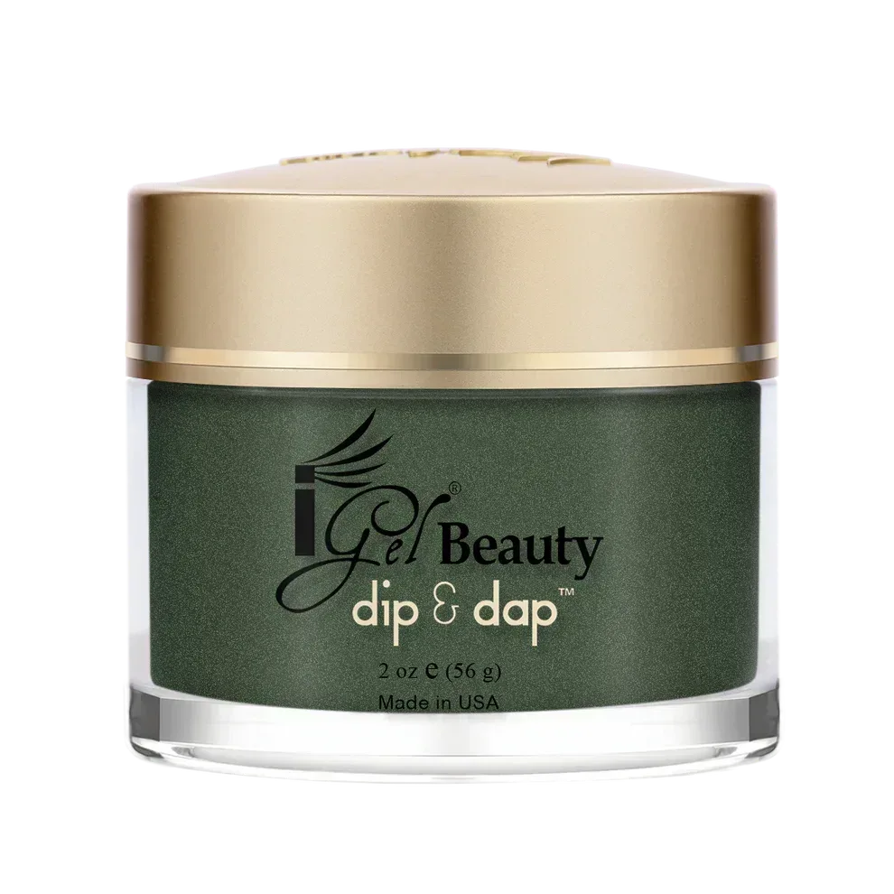 iGel Dip & Dap 2in1 Powder 2oz - #101 Seaweed - TTT Nails Supply