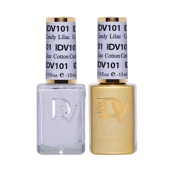 DND DIVA Duo Matching Color - #101 Cotton Candy Lilac - TTT Nails Supply