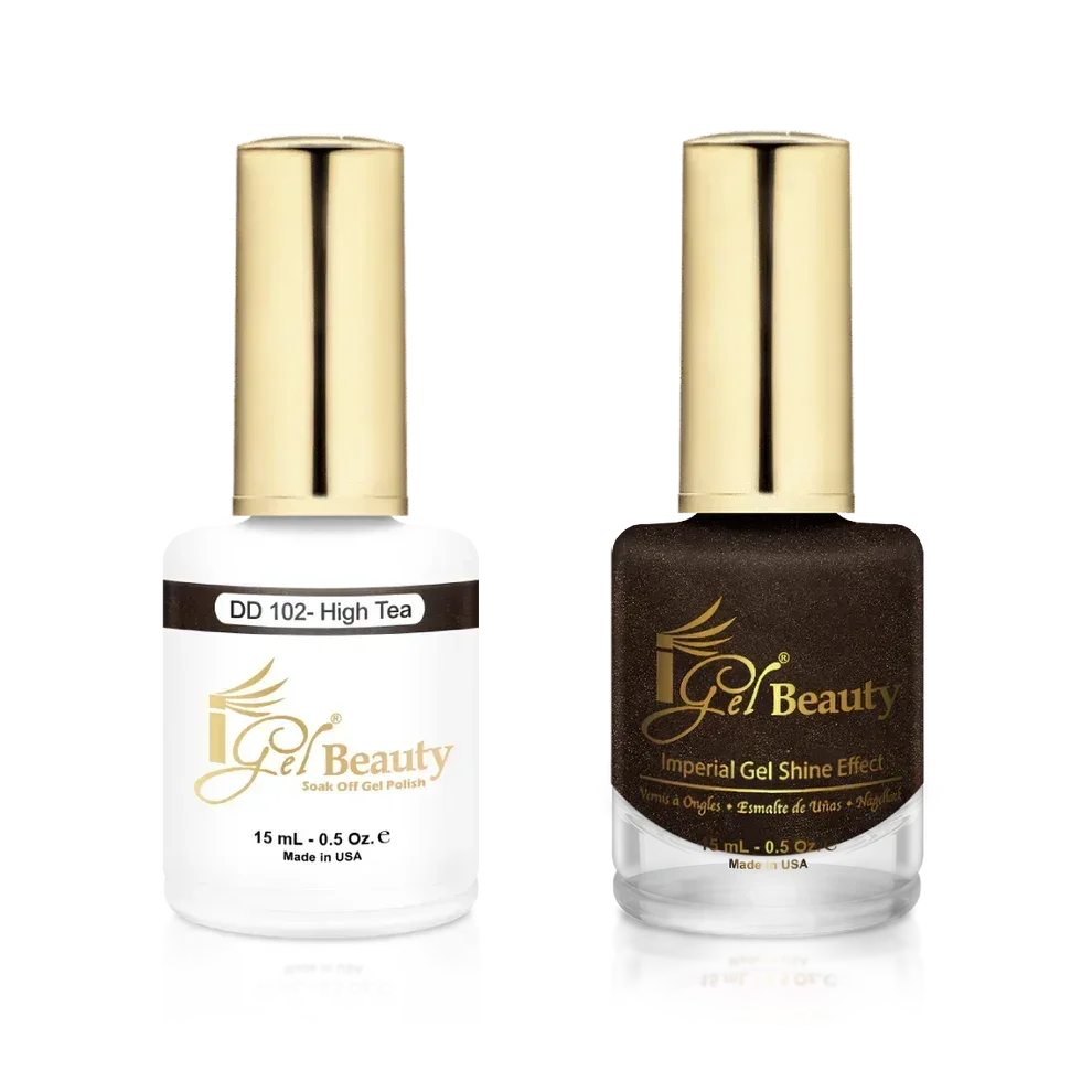 iGel Matching Duo Gel Polish 0.5oz - #102 High Tea - TTT Nails Supply