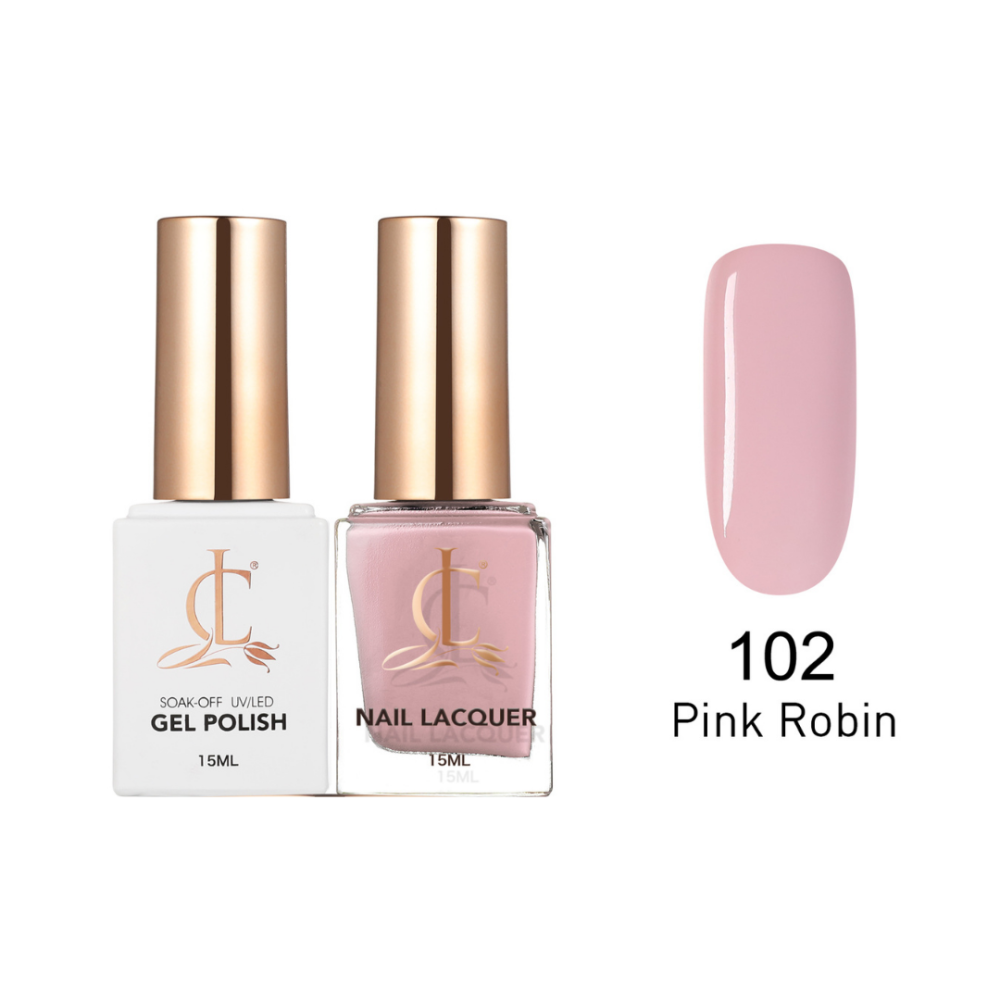Cllam Duo Gel Lacquer - CL102 PINK ROBIN