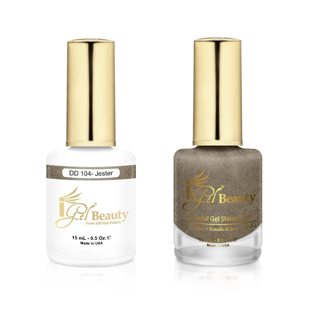 iGel Matching Duo Gel Polish 0.5oz - #104 Jester - TTT Nails Supply