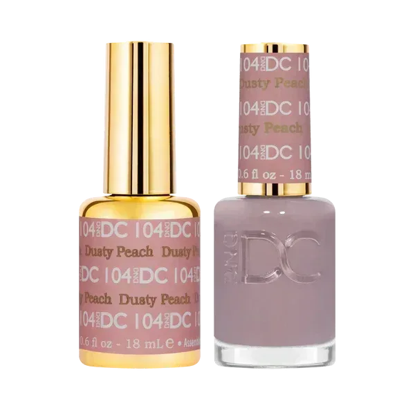 DC Duo Matching Color - #104 Dusty Peach - TTT Nails Supply