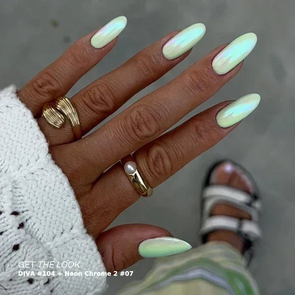 DND DIVA Duo Matching Color - #104 Peppermint Marshmallow - TTT Nails Supply