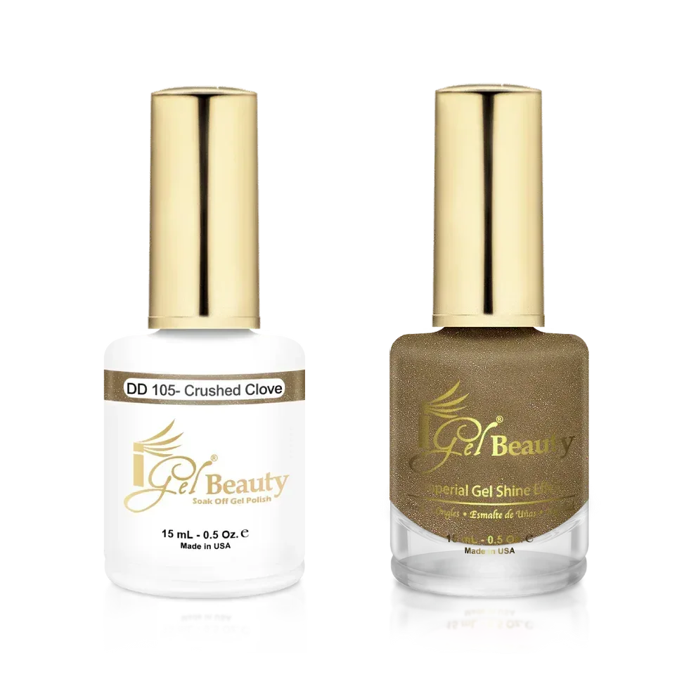 iGel Matching Duo Gel Polish 0.5oz - #105 Crushed Clove - TTT Nails Supply