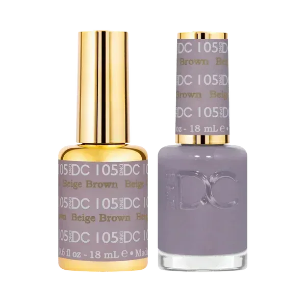 DC Duo Matching Color - #105 Beige Brown - TTT Nails Supply